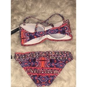 Multi Colored Swim Bikini Bottoms